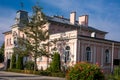 A historical Saint Jadwiga spa building in Trzebnica, Poland. Royalty Free Stock Photo